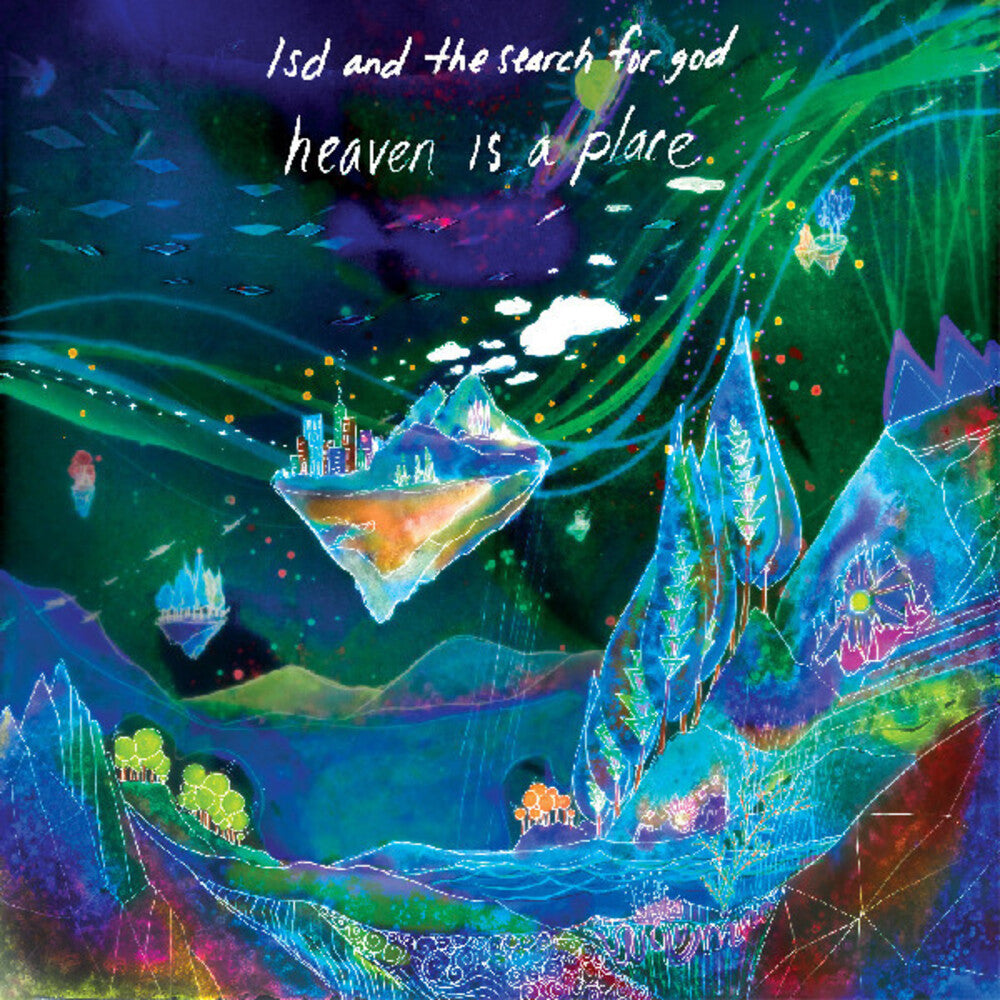 LSD and the Search for God - Heaven Is A Place (DELUXE EDITION) (Blue Dream Vinyl, 24x24 poster, foil cover)