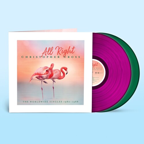 Christopher Cross - All Right: The Worldwide Singles 1980-1988 [2LP Translucent Pink & Green] { vinyl }
