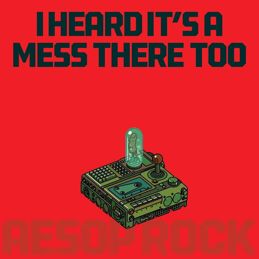 Aesop Rock - Heard It's A Mess There Too (Red Colored Vinyl)