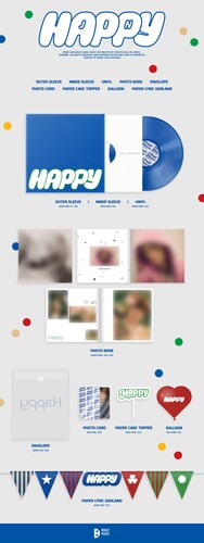 Jin (BTS) - Happy [Blue] { vinyl }