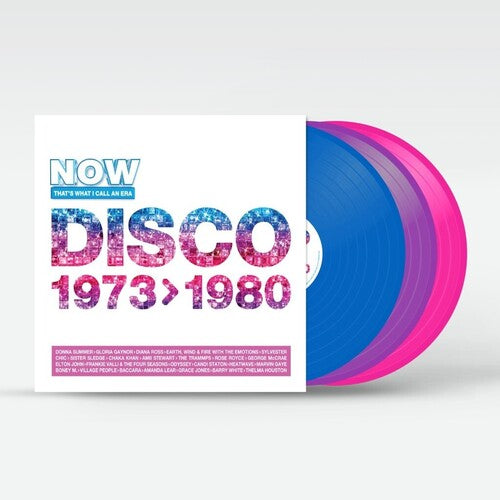 Now That's What I Call An Era - Disco: 1973-1980 [3LP Blue, Violet & Pink] { vinyl }