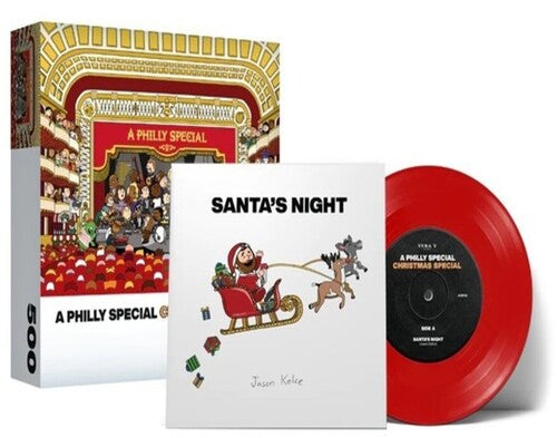 Jason Kelce - Santa's Night [Red 7-inch + 500 pc Puzzle] { vinyl }