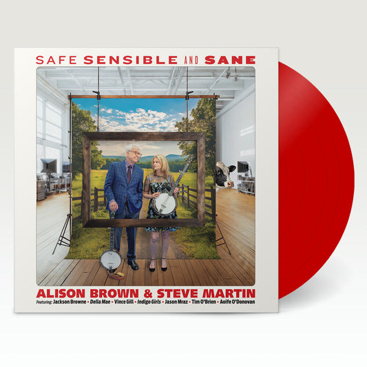 [PRE-ORDER] Alison Brown / Steve Martin - Safe Sensible & Sane (Red)