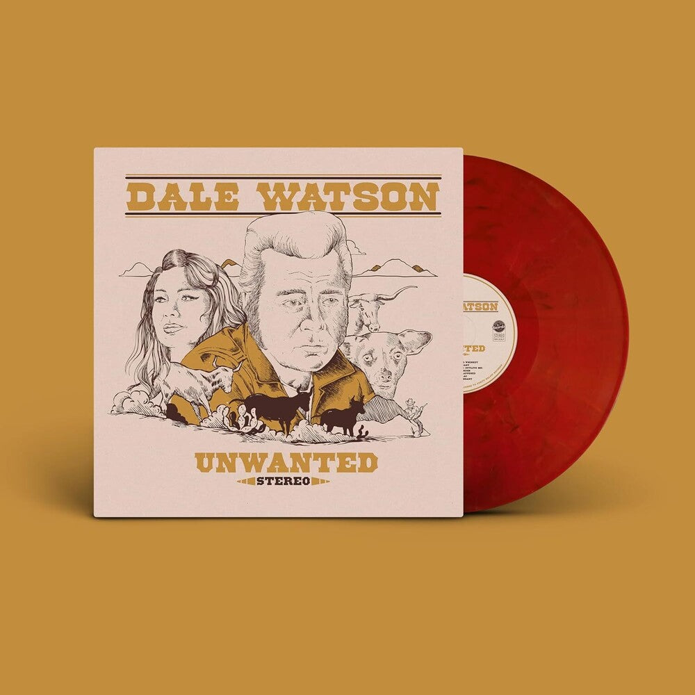Dale Watson - Unwanted (Colored Vinyl) (Red) (Auto)