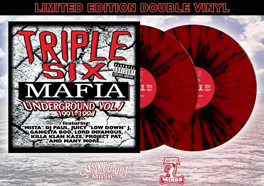 Triple Six Mafia - Underground Vol 1: 1991-1994 (Red and Black)