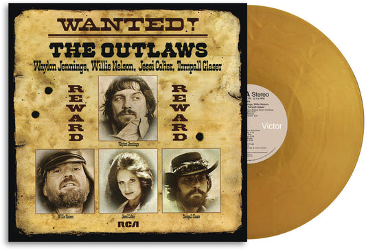 Waylon Jennings, Willie Nelson, Jessi Colter, Tompall Glazer - WANTED! The Outlaws - 50th Anniversary (LP)