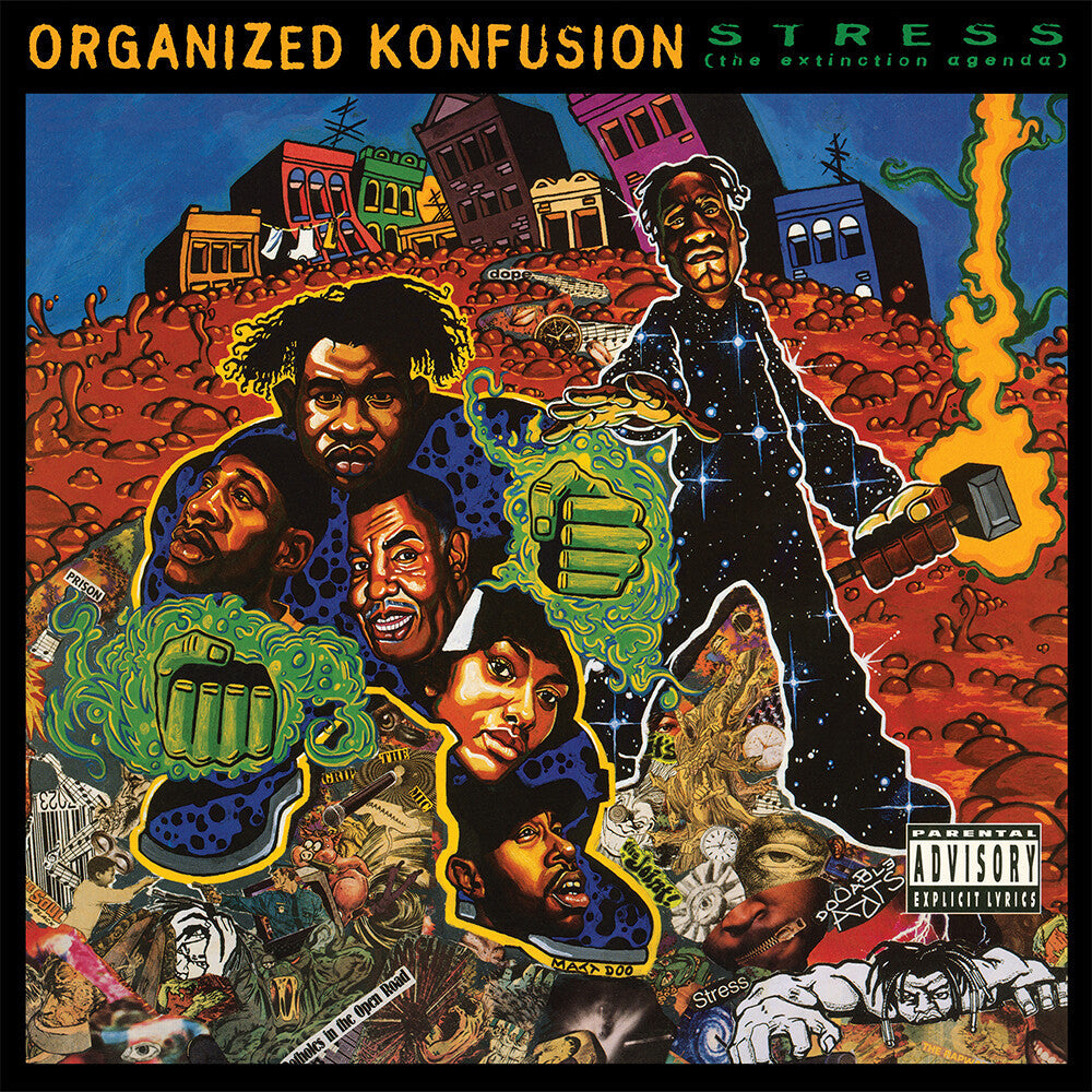 [PRE-ORDER] Organized Konfusion - Stress: The Extinction Agenda (First-ever official double vinyl pressing)