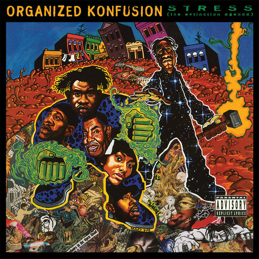 [PRE-ORDER] Organized Konfusion - Stress: The Extinction Agenda (First-ever official double vinyl pressing)
