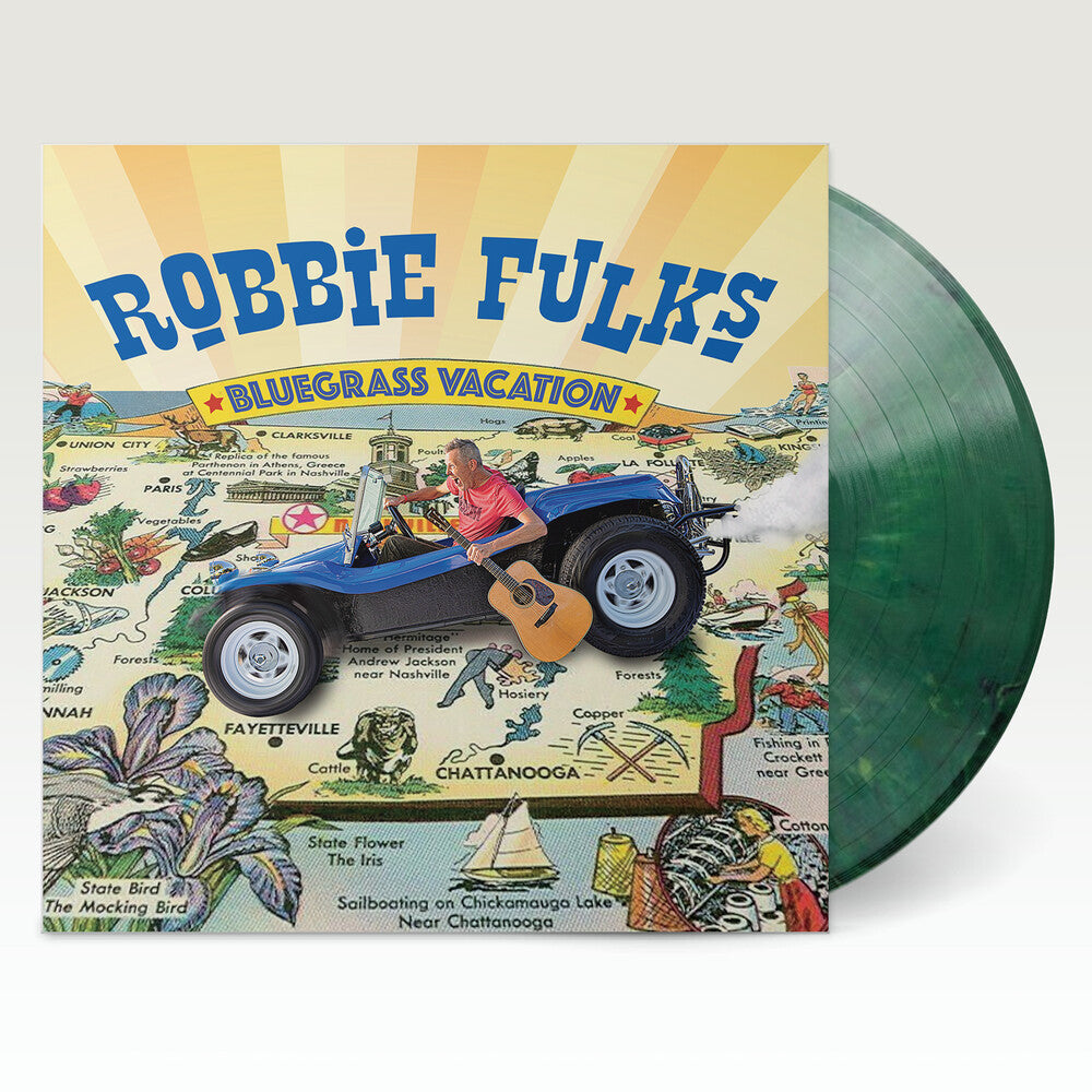[PRE-ORDER] Robbie Fulks - Bluegrass Vacation - Blue/Green (Blue) (Colored Vinyl)