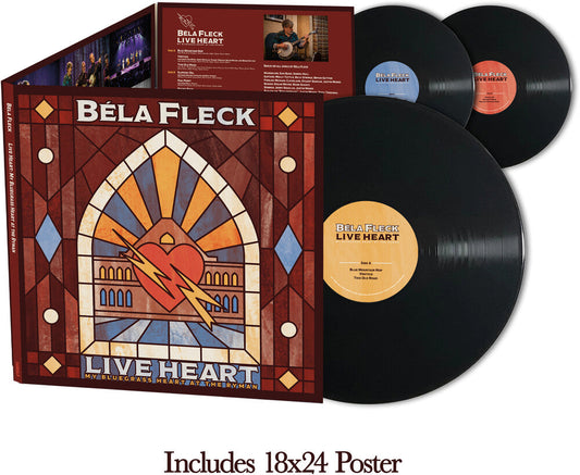 [PRE-ORDER] Bela Fleck - Live Heart: My Bluegrass Heart at the Ryman (LP)