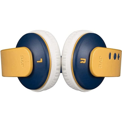 JVC HA-KD10W Wireless Tinyphones for Kids - Yellow/Blue [Accessories]