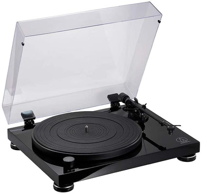 Audio-Technica AT-LPW50PB Belt Drive Turntable (Piano Black) [Tech & Turntables]