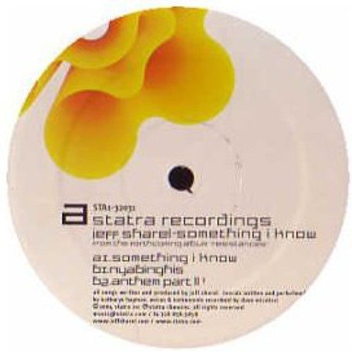 Jeff Sharel - Something I Know { vinyl }