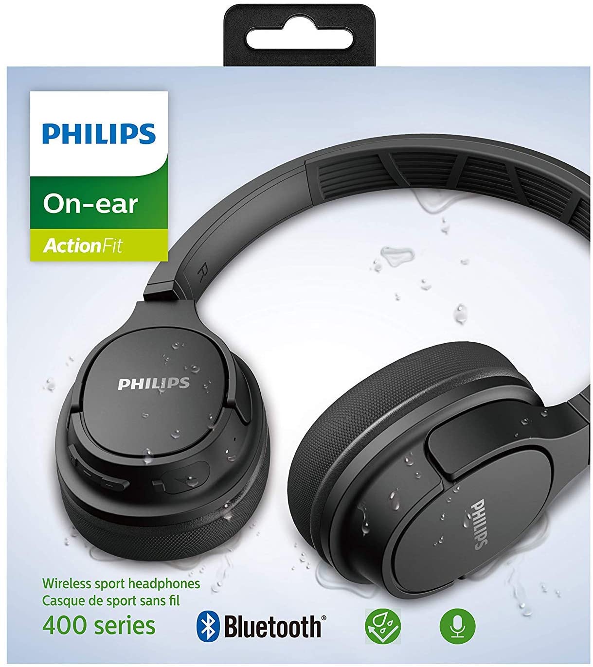PHILIPS SH402BK/00 ON-EAR WIRELESS HEADPHONES [ACCESSORIES]