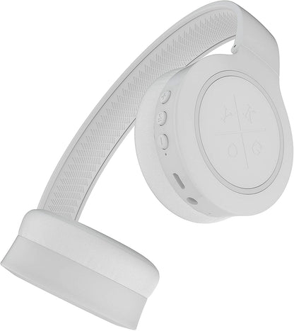 KYGO A4/300 WIRELESS BLUETOOTH 4.2 ON EAR HEADPHONES - WHITE [ACCESSORIES]