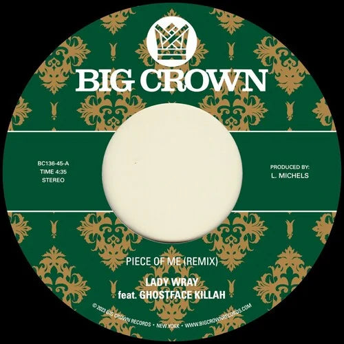 Piece Of Me (feat. Ghostface Killah) b/w Joy & Pain (Pete Rock Remix) { vinyl }