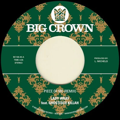 Piece Of Me (feat. Ghostface Killah) b/w Joy & Pain (Pete Rock Remix) { vinyl }