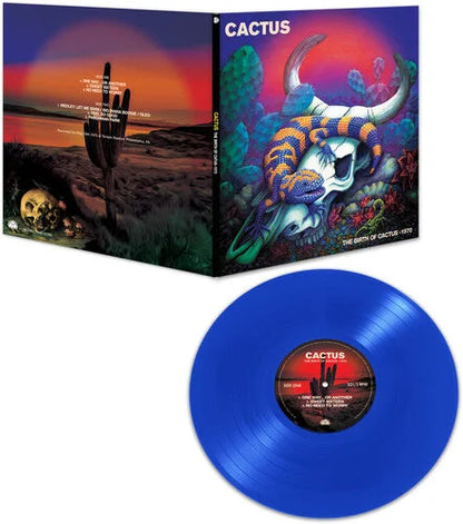 Cactus - The Birth Of Cactus - 1970 [Blue] { vinyl }