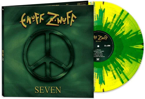 Enuff Z'nuff - Seven - Yellow/green/black Splatter { vinyl }
