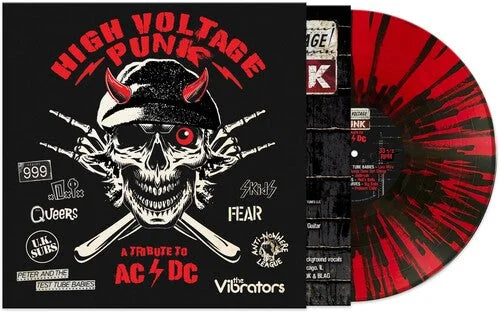 Various Artists - A Punk Tribute To AC/DC [Red/Black Splatter] { vinyl }
