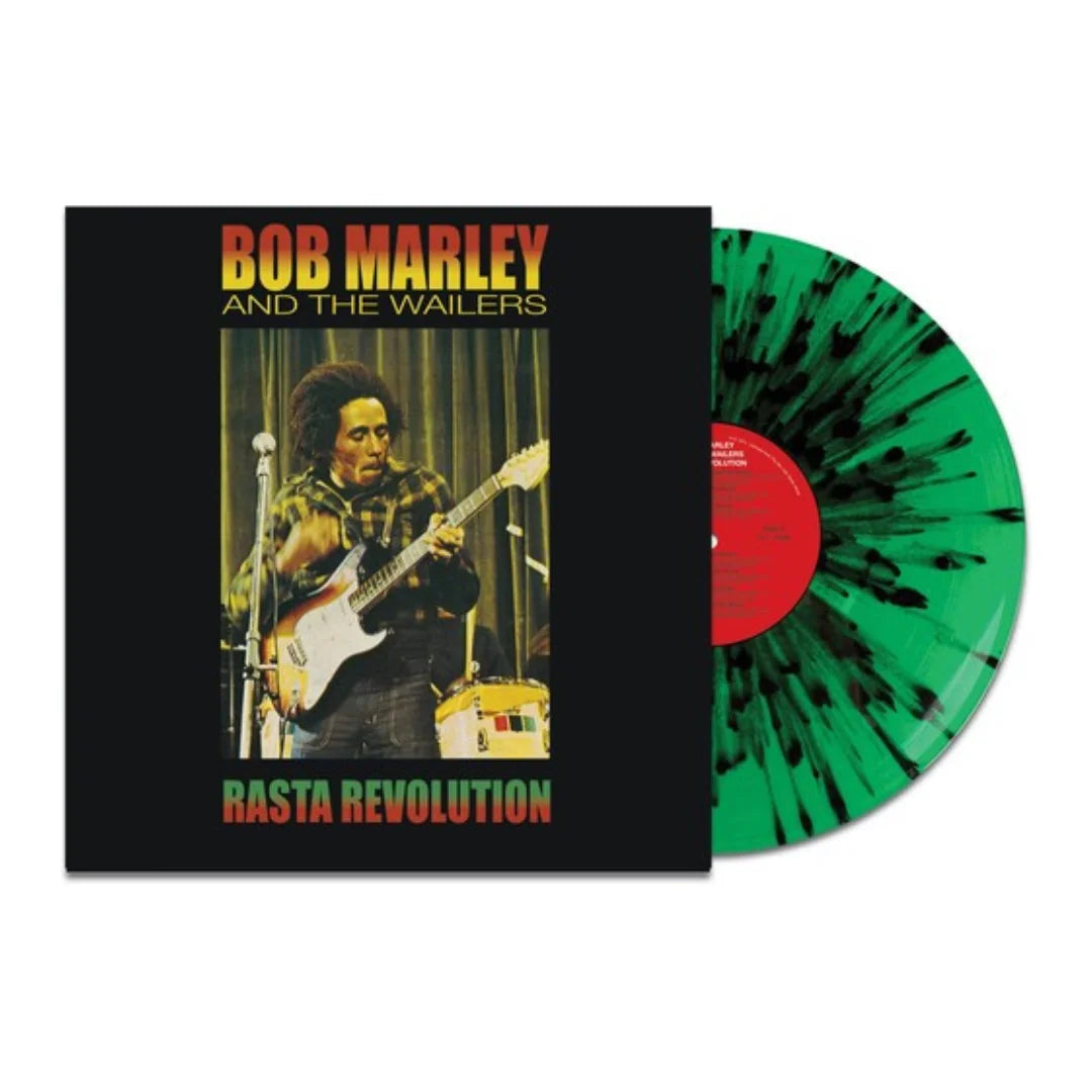 Bob Marley - Rasta Revolution [Green/Black Splatter] { vinyl }