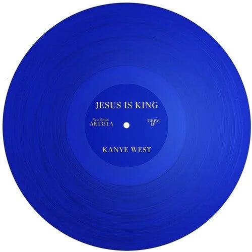 Kanye West - JESUS IS KING [Blue] { vinyl }