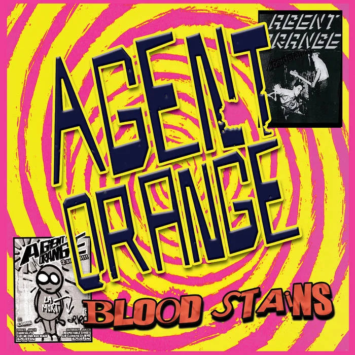 Agent Orange - Bloodstains [Orange/red/black Splatter] { vinyl }