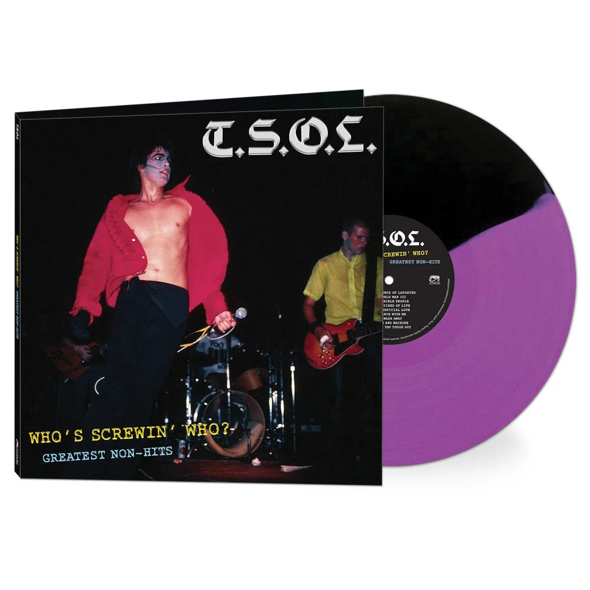 T.S.O.L. - Who's Screwin' Who? Greatest Non-Hits [Purple/Black] { vinyl }