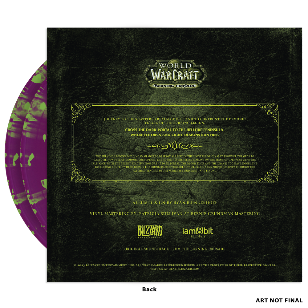 World of Warcraft: The Burning Crusade (Original Soundtrack) { vinyl }
