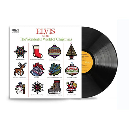 Elvis Presley - Elvis Sings The Wonderful World Of Christmas { vinyl }