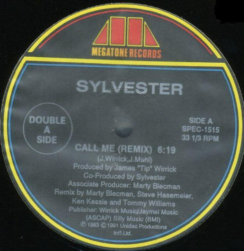 Sylvester - Call Me / Good Feeling { vinyl }