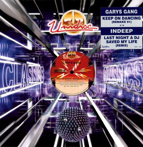 Gary's Gang - Last Night a DJ Saved My Life / Keep on Dancing { vinyl }