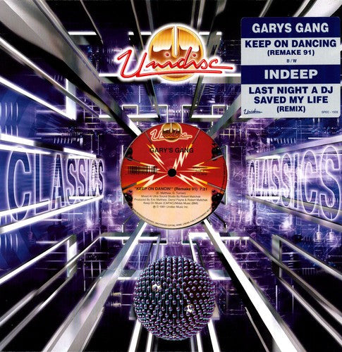 Gary's Gang - Last Night a DJ Saved My Life / Keep on Dancing { vinyl }