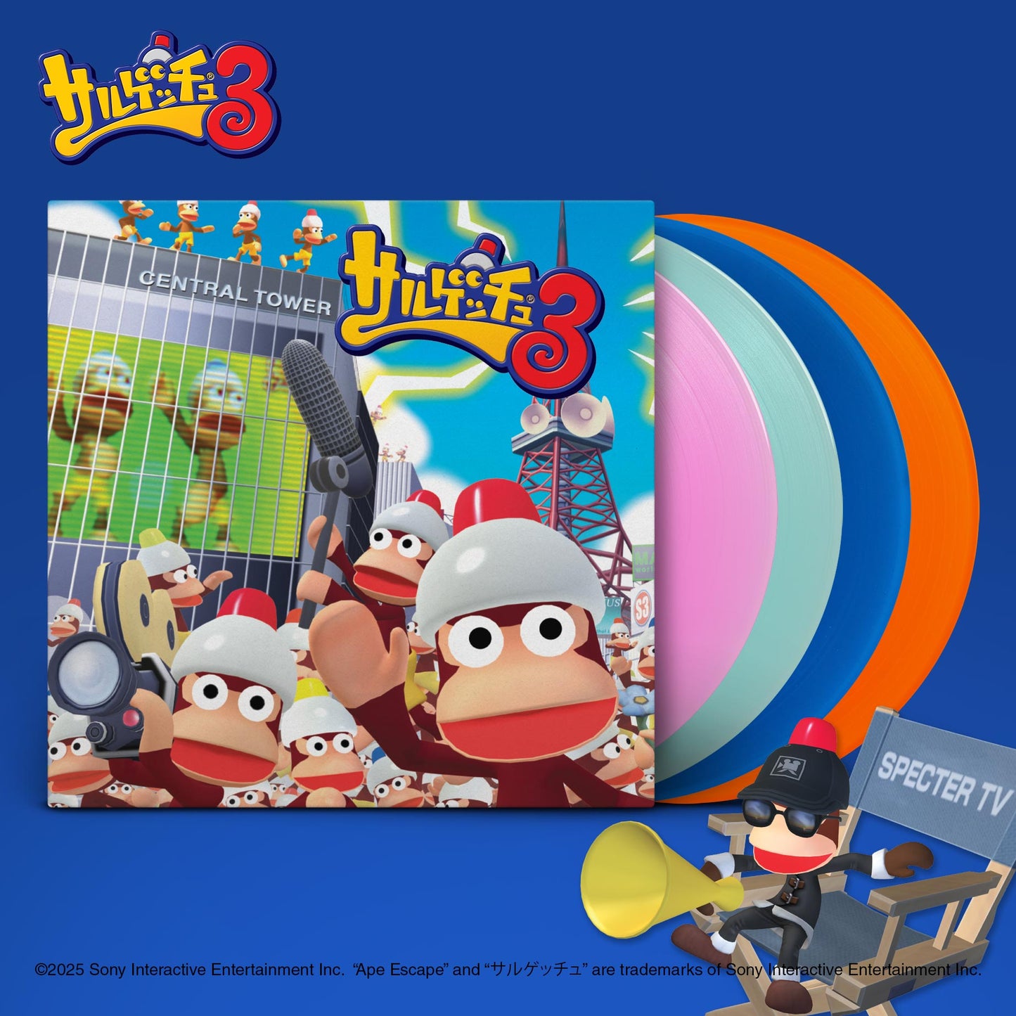 Ape Escape 3 Originape Soundtracks in a Box { vinyl }
