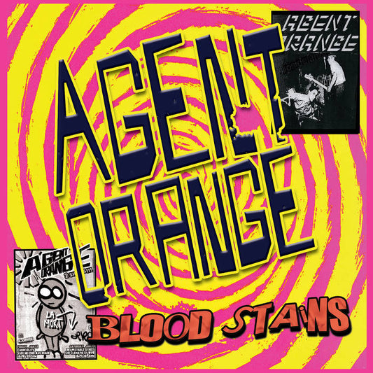 Agent Orange - Bloodstains [Orange/red/black Splatter] { vinyl }