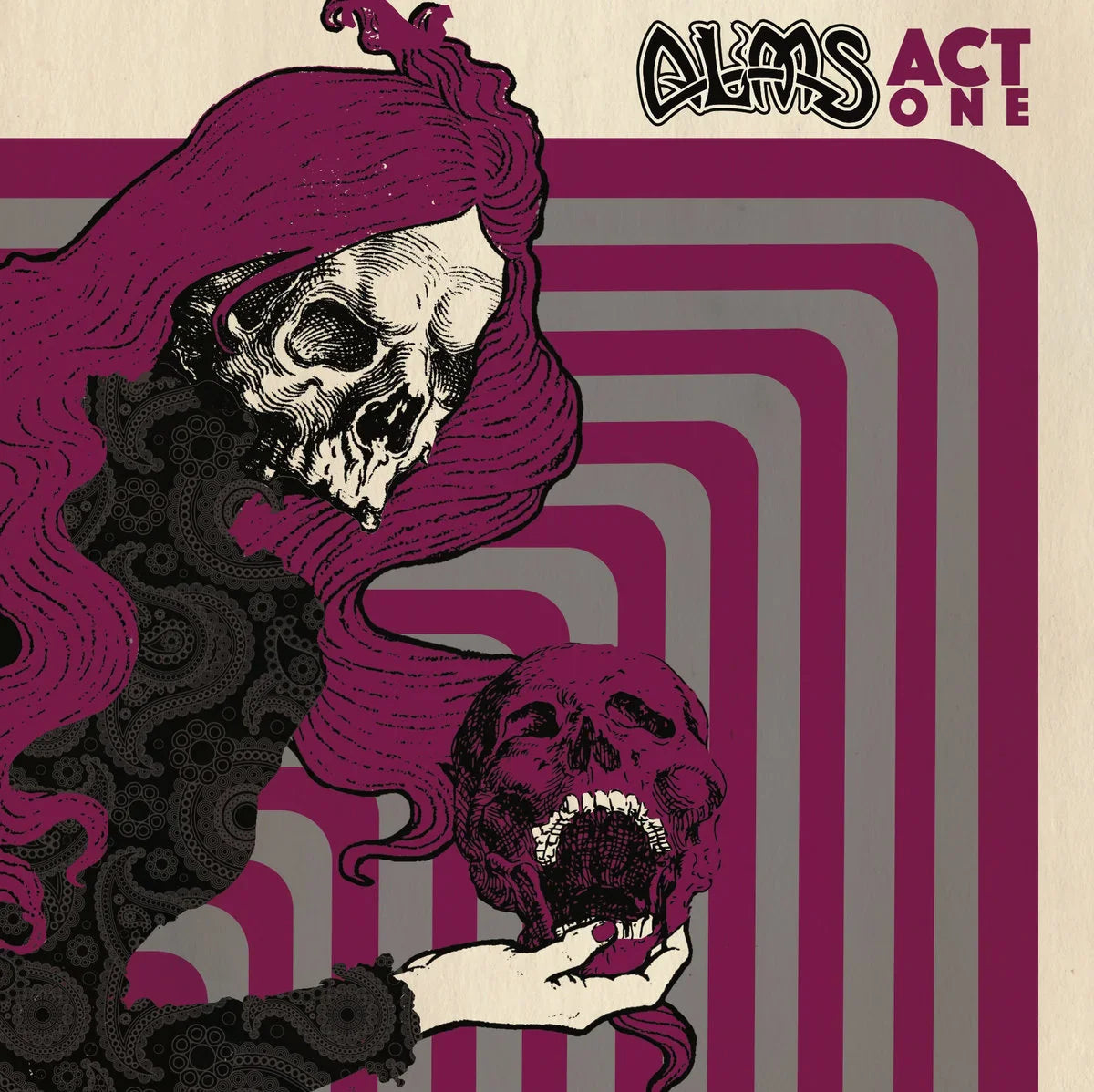 Alms - Act One - Clear & Black Splatter Vinyl { vinyl }