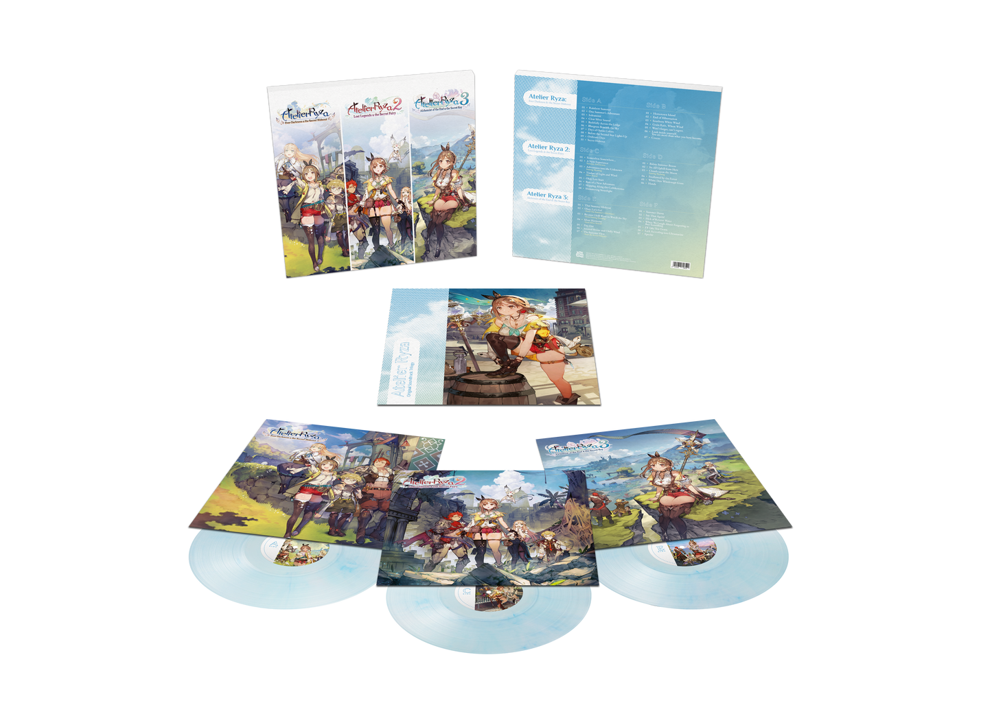 Atelier Ryza (Original Soundtrack Trilogy) [Box Set] { vinyl }