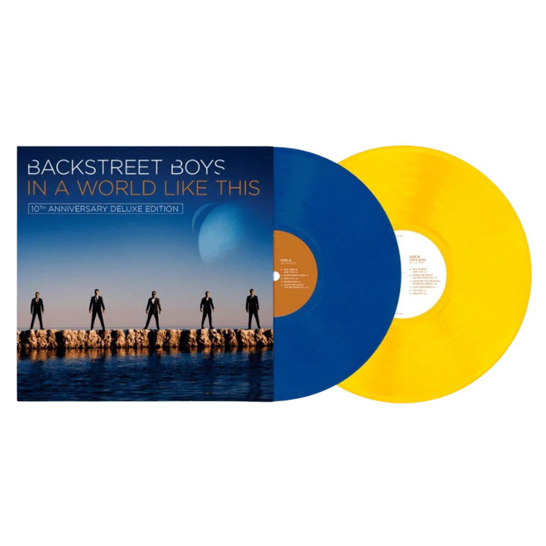Backstreet Boys - In A World Like This (10th Anniversary) [2LP Blue & Yellow] { vinyl }
