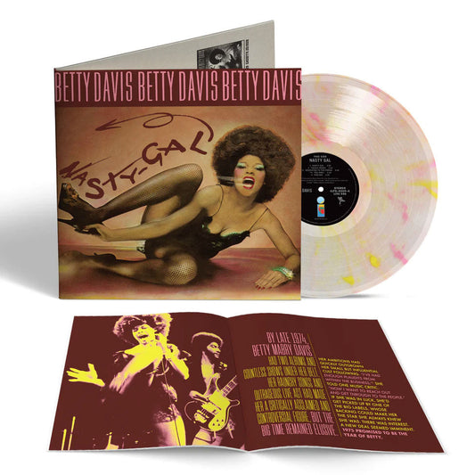 Betty Davis - Nasty Gal [Clear with Pink & Yellow] { vinyl }