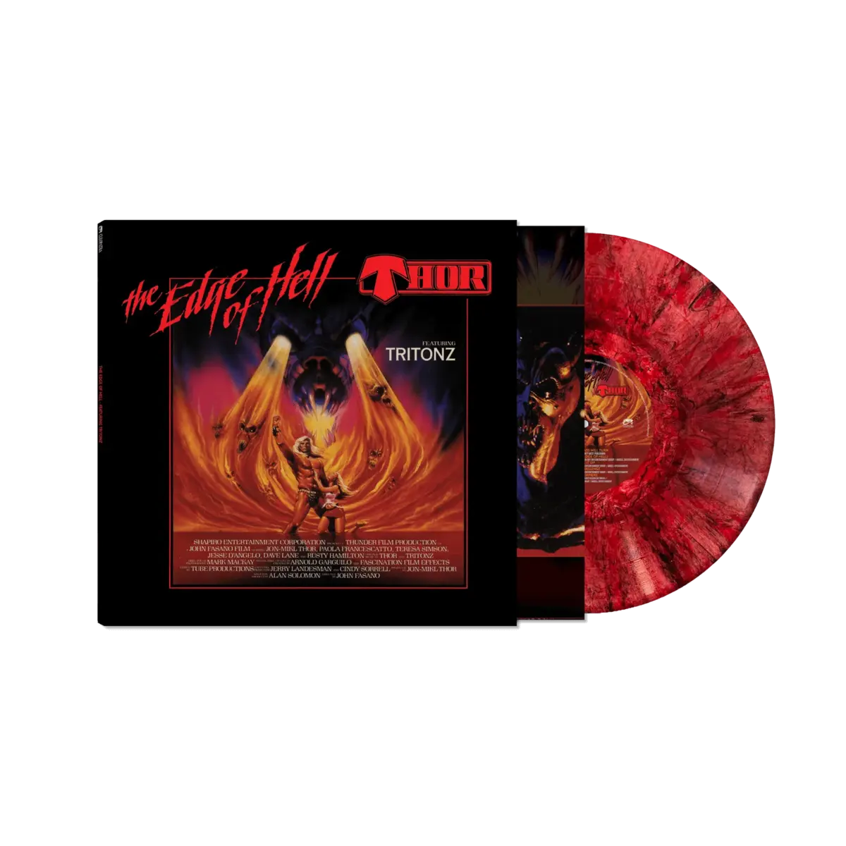 Thor - The Edge Of Hell [Red Marble] { vinyl }