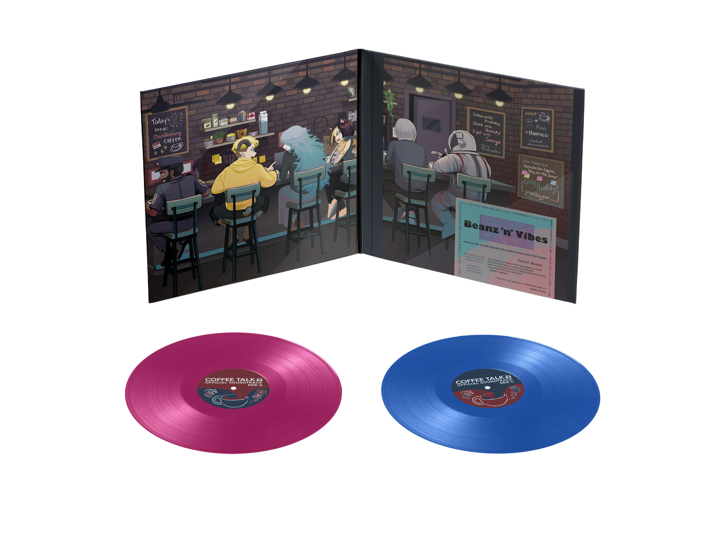 Coffee Talk Ep. 2: Hibiscus & Butterfly (Original Soundtrack) { vinyl }