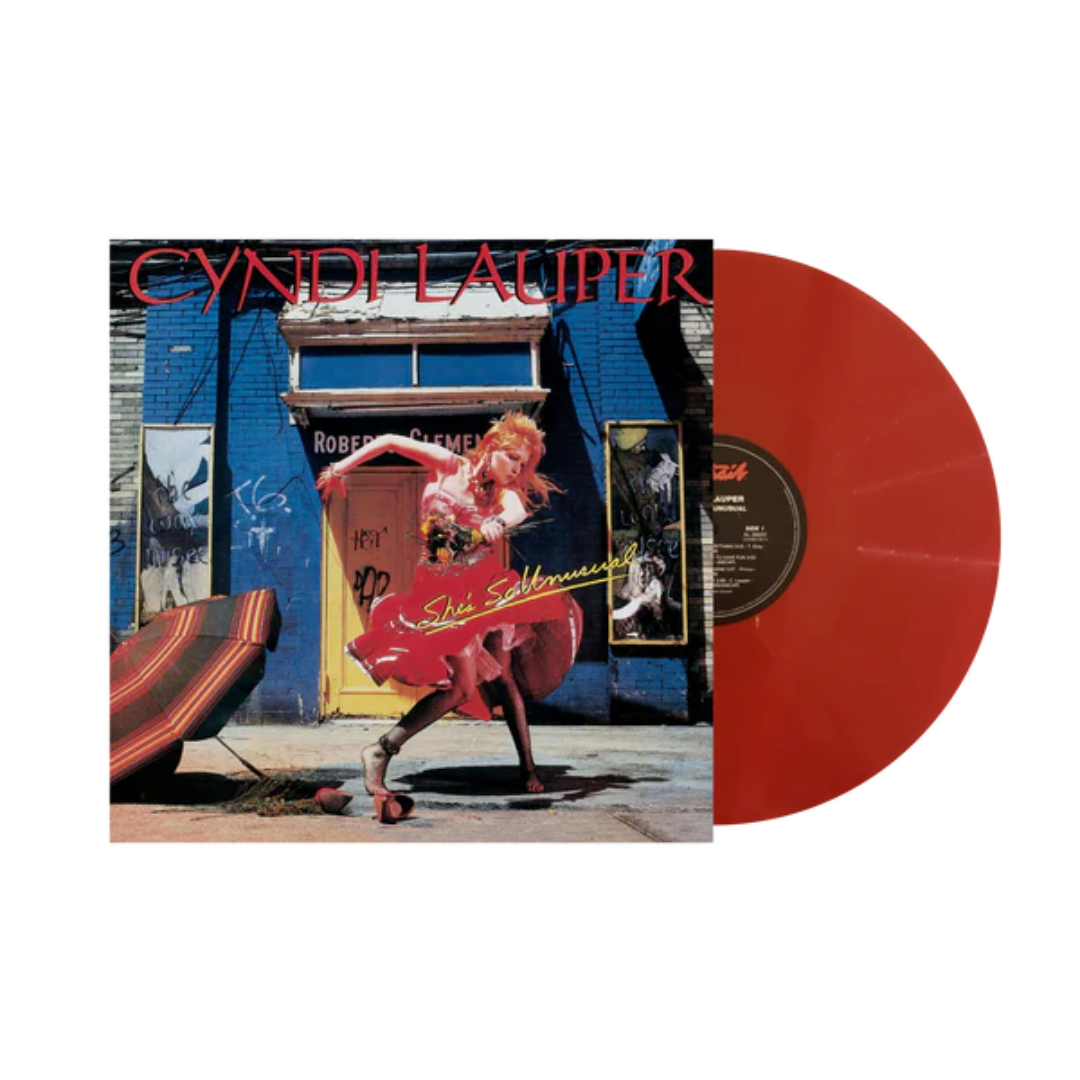 Cyndi Lauper - She's So Unusual [Red] { vinyl }