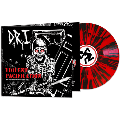 D.R.I. - Violent Pacification & More Rotten Hits 1983-1987 [Red & Black Splatter] { vinyl }