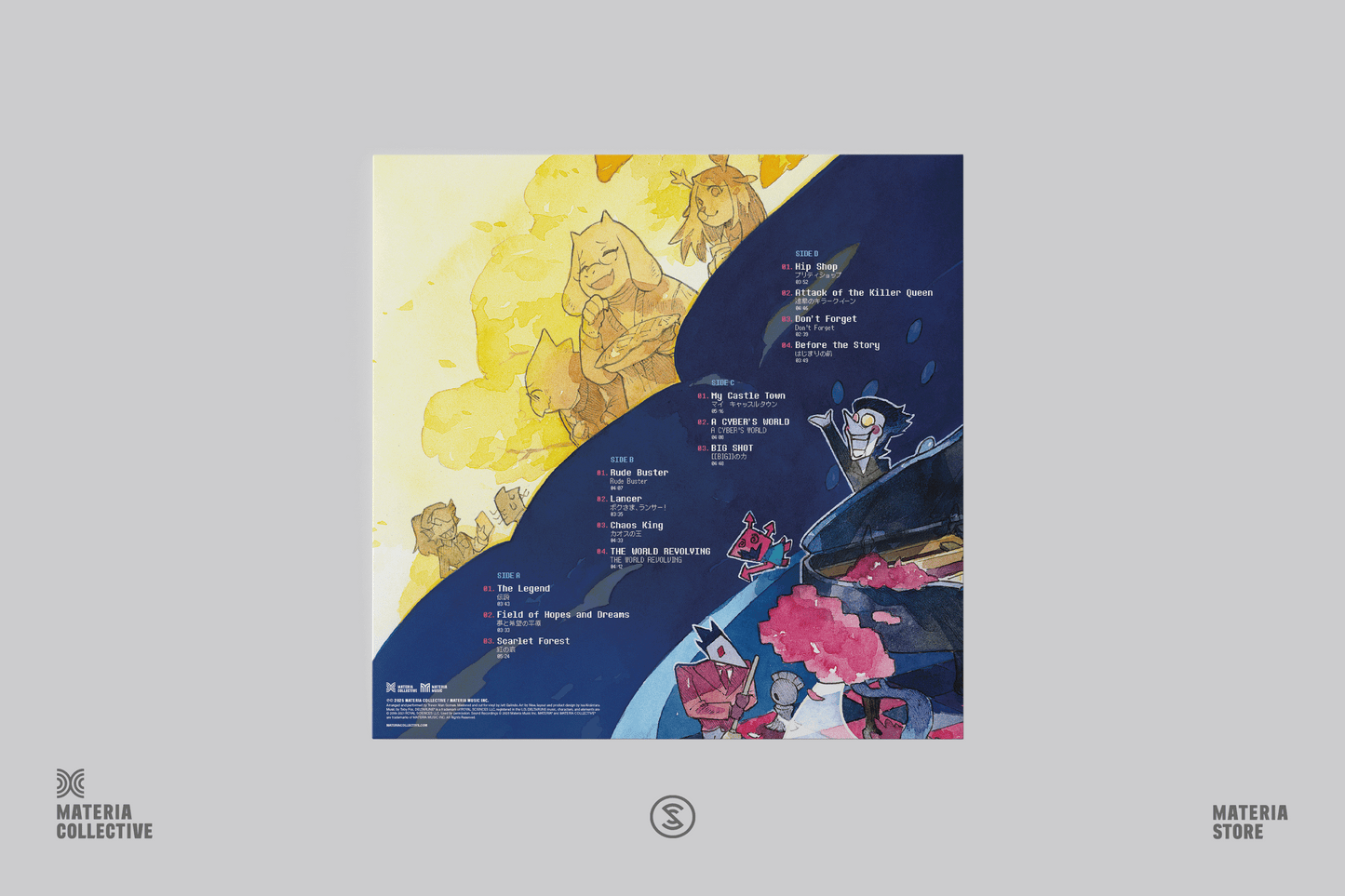 DELTARUNE Piano Collections, Volume 1 { vinyl }