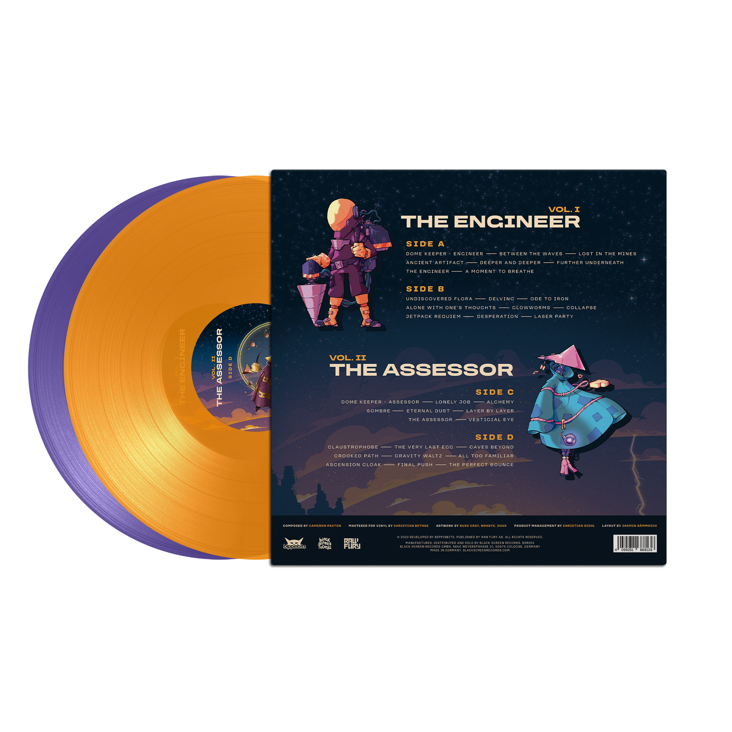 Dome Keeper Vol. 1 & 2 (Original Soundtrack) - PRE-ORDER STARTS APRIL 14 { vinyl }