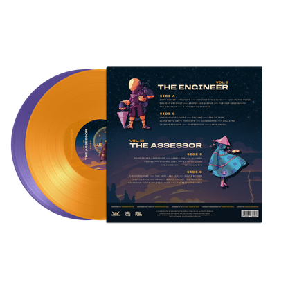 Dome Keeper Vol. 1 & 2 (Original Soundtrack) - PRE-ORDER STARTS APRIL 14 { vinyl }