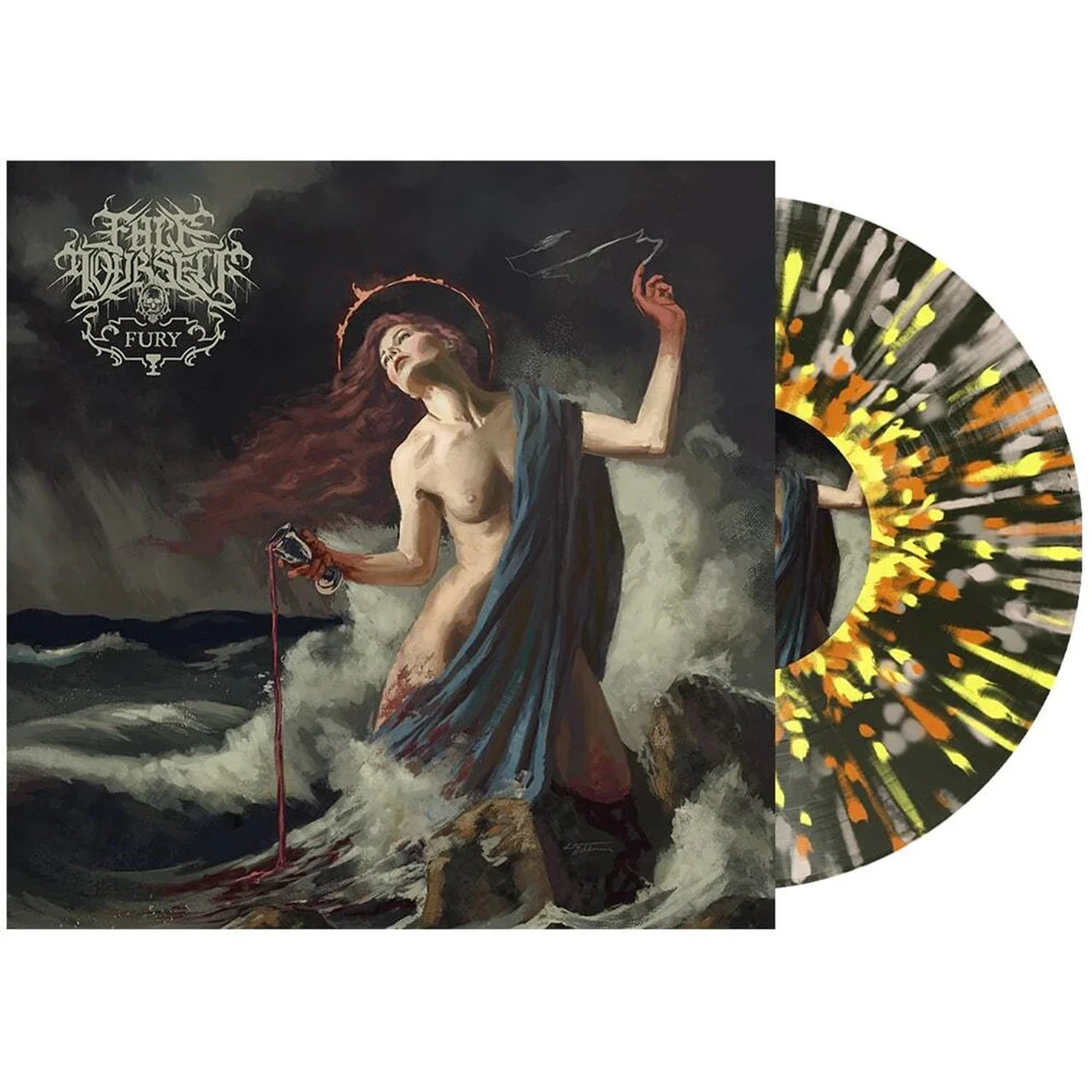 Face Yourself - Fury (EP) [Black Ice + Orange + Yellow + Bone Splatter] { vinyl }