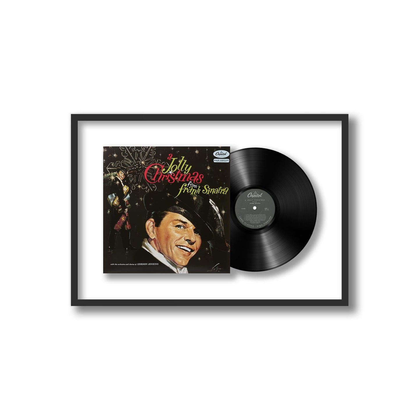 A Jolly Christmas From Frank Sinatra { vinyl }