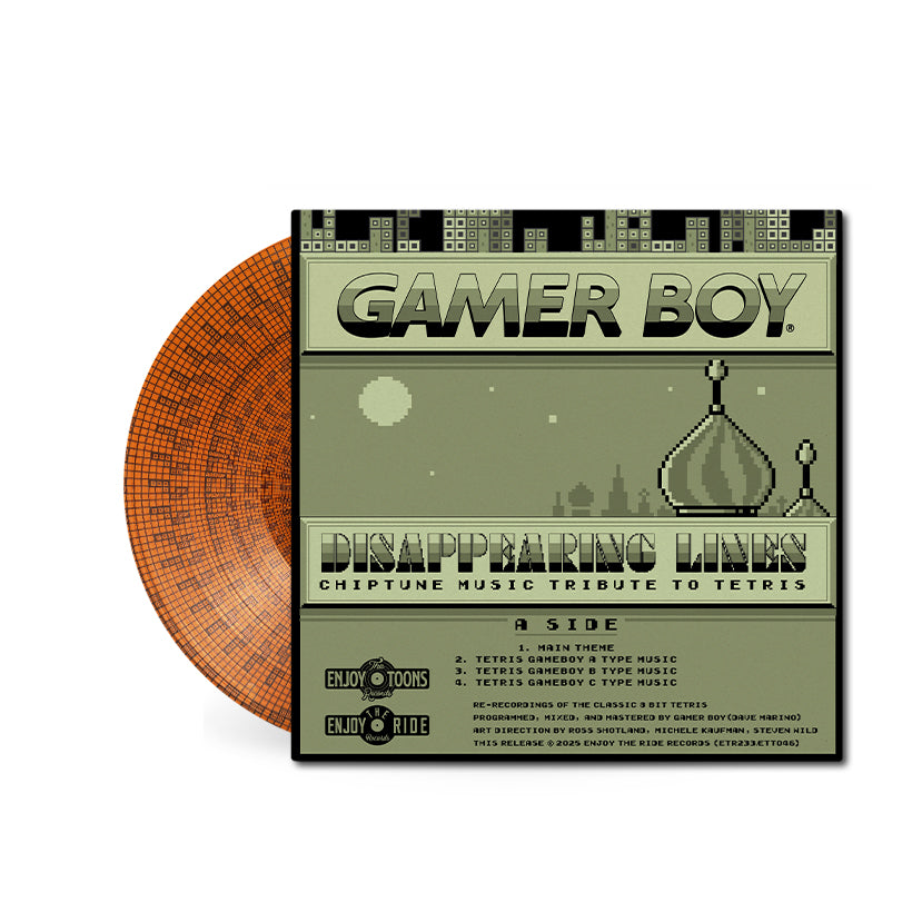 Disappearing Lines: Chiptune Music of Tetris [12"] { vinyl }