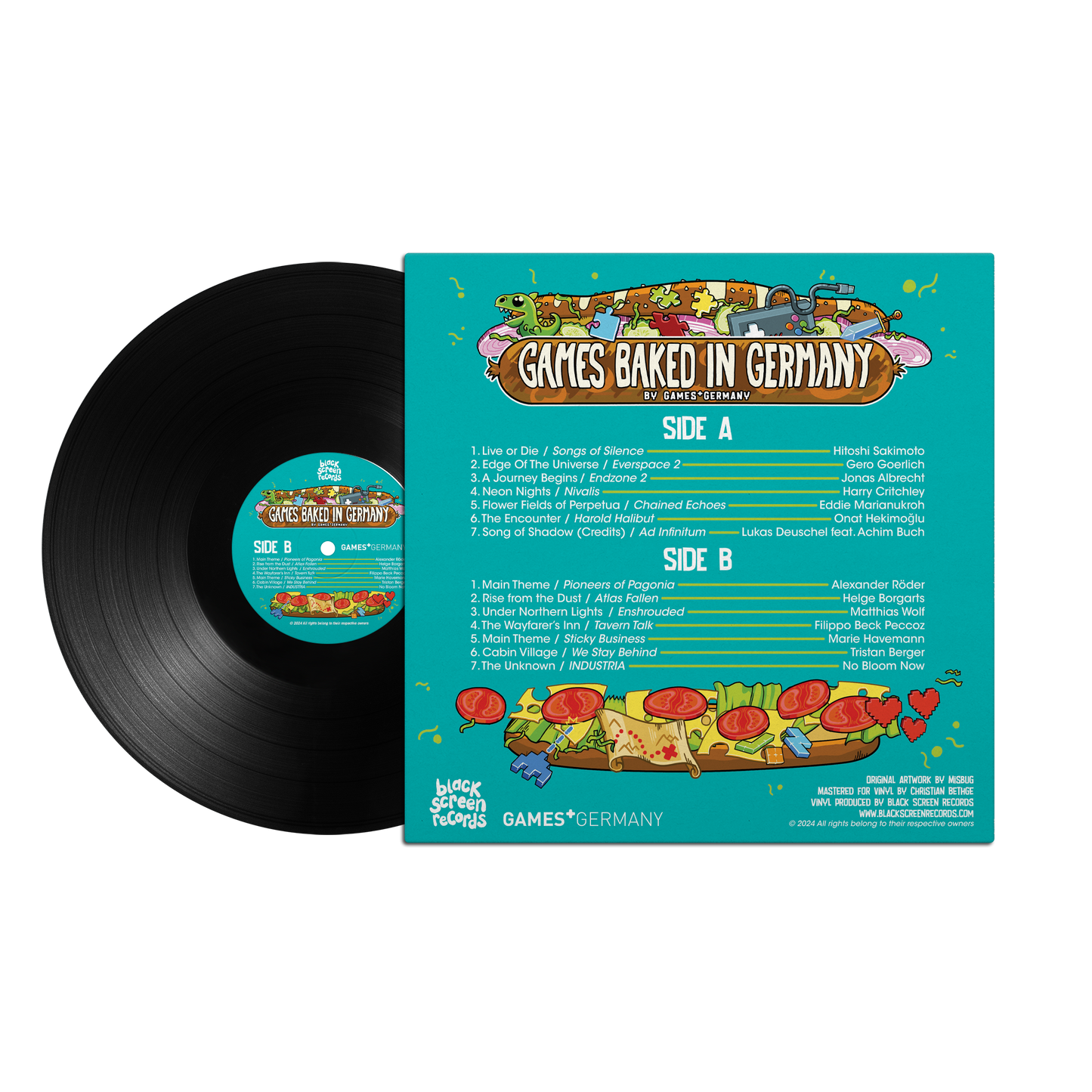 Tunes of Games Baked in Germany 2024 { vinyl }
